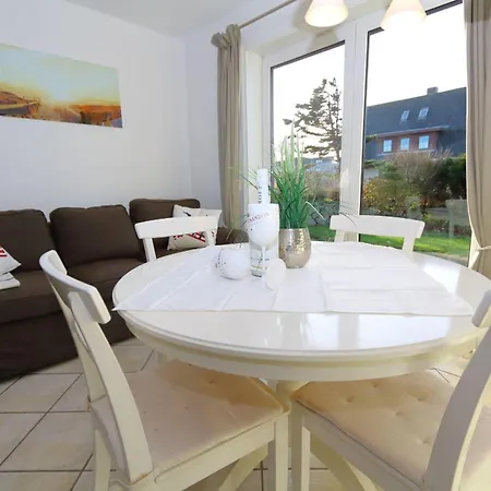公寓 Watthaus-6-geschmackvolle-erdgeschosswohnung-mit-terrasse-und-strandkorb Sylt